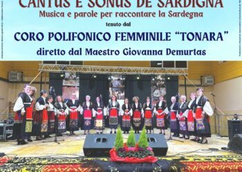 Domenica 26 novembre il Coro Polifonico femminile di Tonara sarà a Sestu con il concerto “Cantus e Sonus de Sardigna”