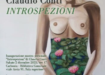Sabato 2 dicembre, presso la biblioteca di Carbonia, verrà inaugurata la mostra personale “Introspezioni” dell’artista Claudio Conti