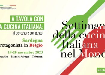 Le eccellenze enogastronomiche della Sardegna saranno a Bruxelles il 19 e 20 novembre, nel prestigioso e storico Palais d’Afrique Paleizenlaan – Tervuren