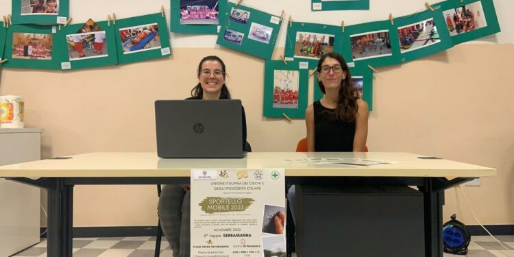 Per tutto il mese di novembre lo sportello mobile dell’Unione ciechi sarà in servizio a Serramanna