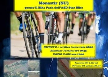 A Monastir domenica 17 dicembre l’ottavo appuntamento stagionale di ciclocross con il 1° Trofeo Star Bike