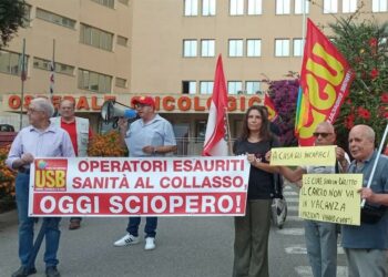 L’USB Sanità il 5 dicembre, dalle ore 10.00, porterà la rabbia di operatori e pazienti sotto il palazzo del Consiglio regionale.