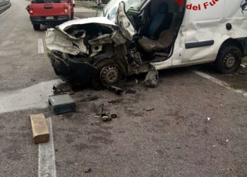 Incidente stradale all’altezza del bivio di Orotelli, sul posto i vigili del fuoco