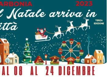 “Il Natale arriva in città”: a Carbonia tanti eventi dall’8 al 24 dicembre 2023
