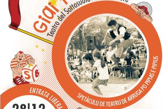 Giovedì 28 dicembre, alle ore 17.00, Spaciada sa Bregùngia e Su Tzìrculu organizzano lo spettacolo di teatro di strada, in sardo, Giai fiat ora