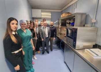 All’ospedale San Martino di Oristano il primo sistema di sterilizzazione in emergenza della Sardegna