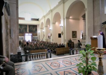 E’ stato celebrato a Cagliari il precetto di Natale per i militari dell’Esercito