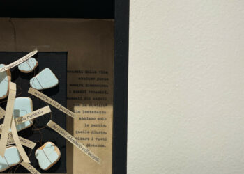 Oggi, alle 18.00, nella Galleria Siotto di Cagliari, l’inaugurazione della mostra di Tiziana Contu “Parole in scatola”