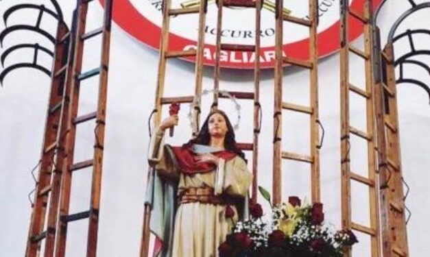 Lunedì 4 dicembre verrà festeggiata Santa Barbara, santa patrona dei vigili del fuoco, presso la centrale del Comando di Cagliari