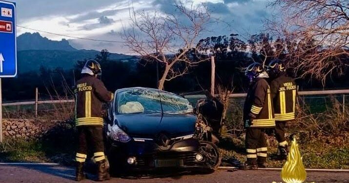 Arzachena: incidente stradale sulla Statale 125