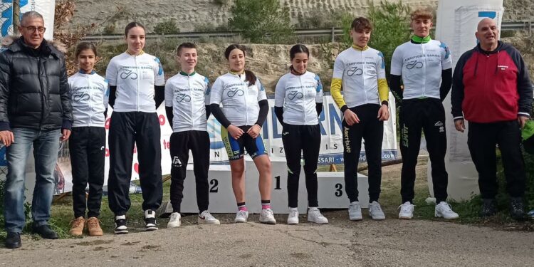 Domenica rovente per il ciclocross sardo, sette titoli regionali assegnati a Sassari