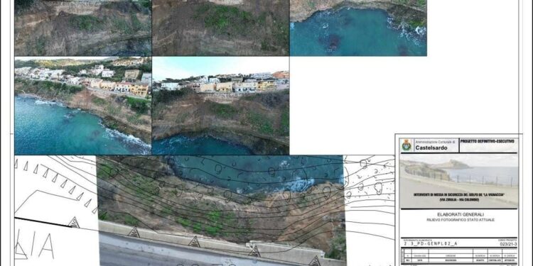 Castelsardo: un milione di euro per la falesia di via Zirolia