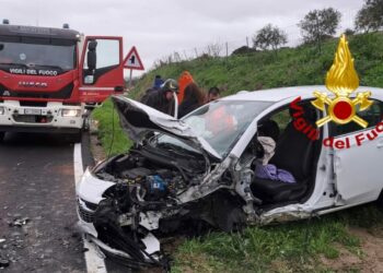 Maltempo nell’Oristanese: 28 gli interventi dei vigili del fuoco