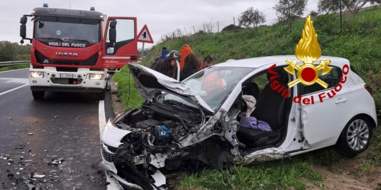 Maltempo nell’Oristanese: 28 gli interventi dei vigili del fuoco