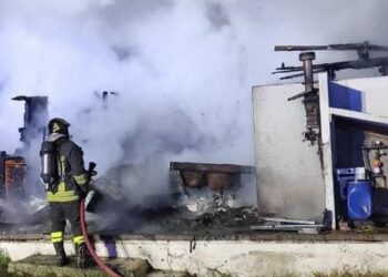 Stamane un grave incendio ha coinvolto la Club house del Golf Club di Settimo San Pietro