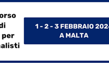 Corso di formazione gratuito per giovani giornalisti, creatori di contenuti e professionisti dell’informazione a Malta dal 1 al 3 febbraio