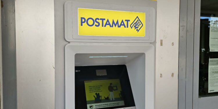 La Caletta: arriva un Atm Postamat nell’ufficio postale