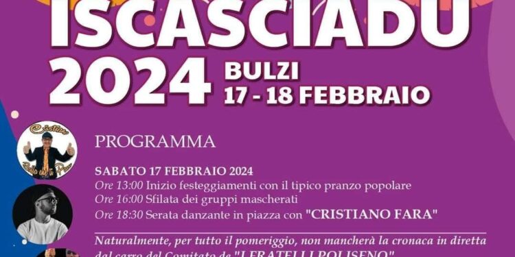Bulzi: è tutto pronto per “Sapadu Iscasciadu”
