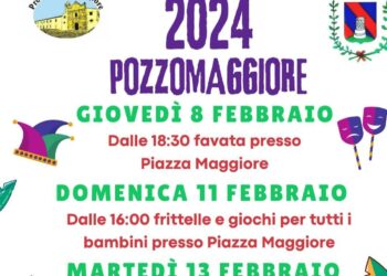 Pozzomaggiore: il programma del Carnevale 2024