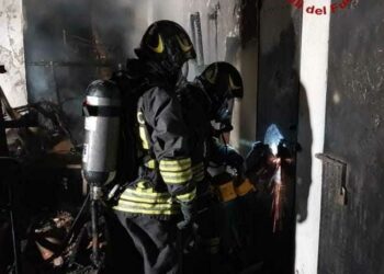 Quartu Sant’Elena: a fuoco i locali cantine e alcune strutture provvisorie in due palazzine