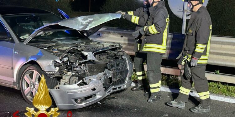 Sassari: incidente stradale di fronte all’Agenzia delle entrate