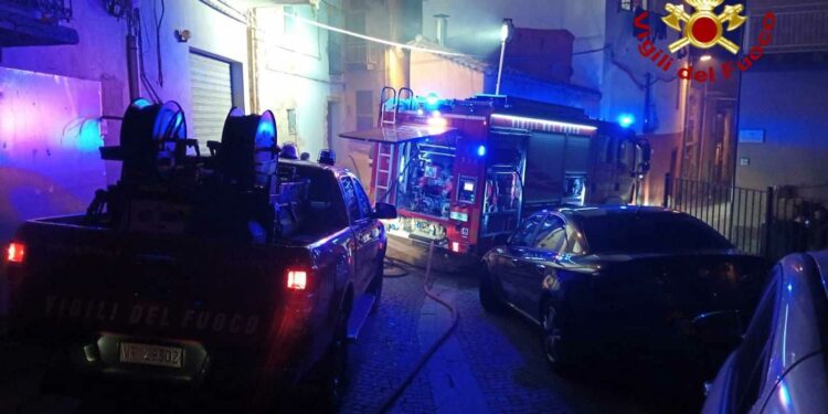 Interventi dei vigili del fuoco a Ilbono e Arzana