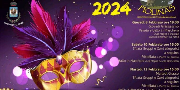 Il programma del “Carrasegare Fiolinesu” 2024