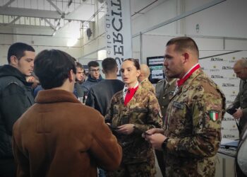 L’Esercito presente all’evento sardo per l’orientamento dei giovani alla  formazione e al lavoro