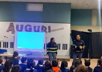 Questa mattina gli agenti della sezione Polizia stradale di Cagliari hanno incontrato gli alunni dell’Istituto Comprensivo statale di Dolianova