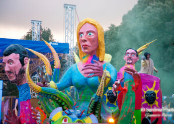 A Tempio Pausania la pioggia non ha fermato la seconda sfilata carnevalesca