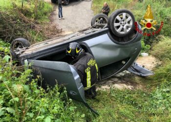 Oliena: incidente stradale in via Ugo La Malfa, un ferito