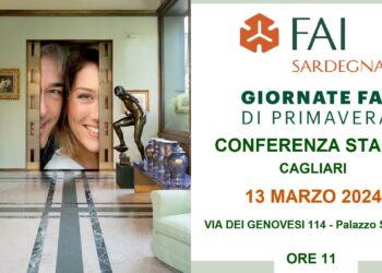Mercoledì 13 marzo, la Direzione Regionale del FAI Sardegna presenterà alla stampa le iniziative locali della 32ª edizione delle Giornate FAI di Primavera