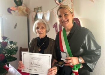 Cagliari festeggia un’altra centenaria, zia Rosa Gramignano