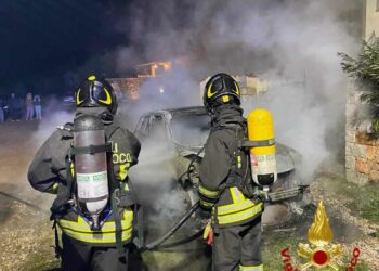 Olbia: incendio di un’auto a Pittulongu