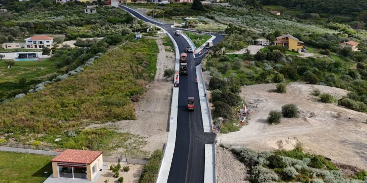 Sorso: conclusi i lavori sulla strada della Salamagna