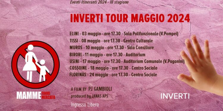 Unione dei Comuni del Coros: parte il tour di “Inverti”