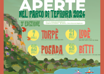 Dal 7 aprile Foreste aperte nel Parco di Tepilora