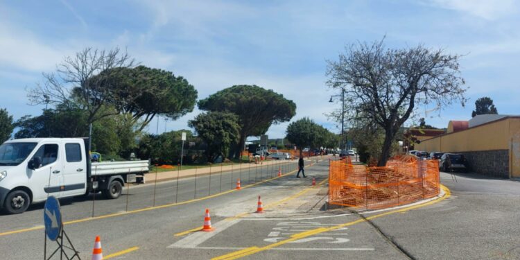 Castelsardo: al via i lavori per la realizzazione della rotatoria in via Sedini