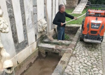 Sassari: al via le pulizie straordinarie della fontana di Rosello