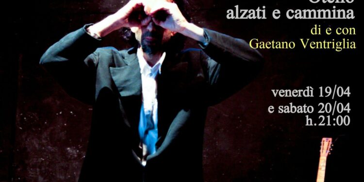 Gaetano Ventriglia arriva a Sassari venerdì 19 e sabato 20 aprile per la rassegna “Teatri in via di estinzione”