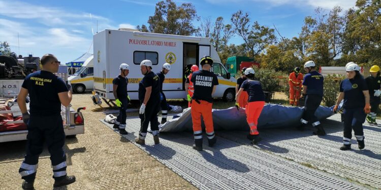 Protezione civile: si è conclusa, a Villasimius, la manovra addestrativa “Stangioni 2024”