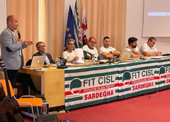 A Olbia una manifestazione sulla sicurezza sul lavoro, promossa dalla Fit Cisl Sardegna