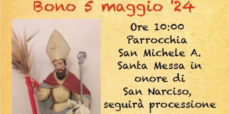 Bono in festa per San Narciso