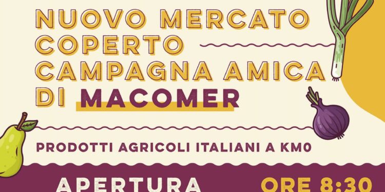 A Macomer un nuovo mercato coperto di Campagna Amica 