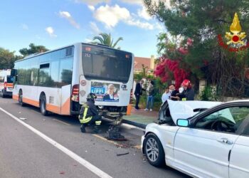 Quartu Sant’Elena: incidente stradale in via Dell’Autonomia Regionale Sarda