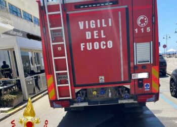 Alghero: incendio in un ristorante di via Lungomare, sul posto i vigili del fuoco