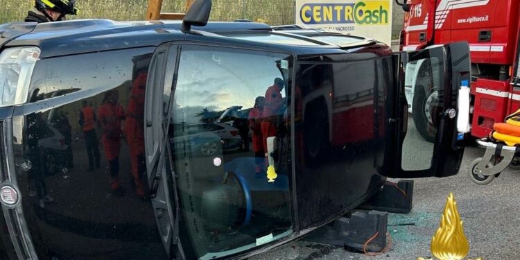 Sassari: incidente nella strada numero 1 di Predda Niedda