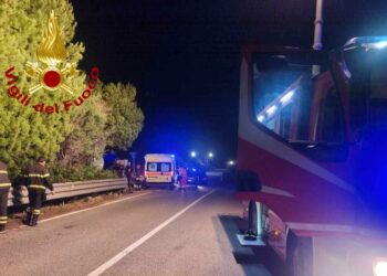 Poltu Quatu: incidente stradale sulla provinciale 59