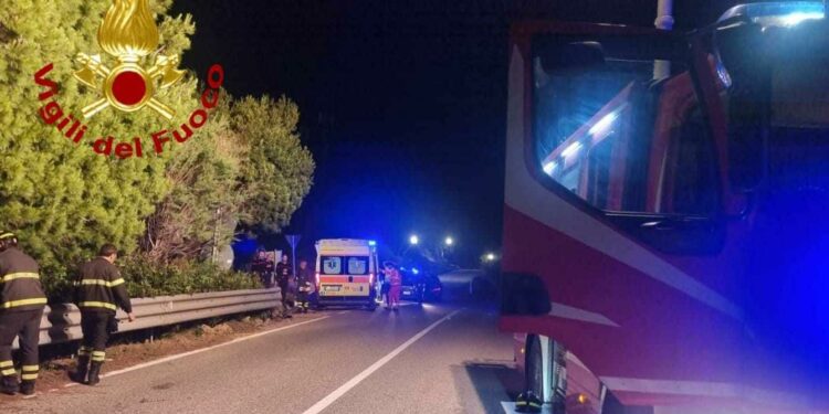 Poltu Quatu: incidente stradale sulla provinciale 59