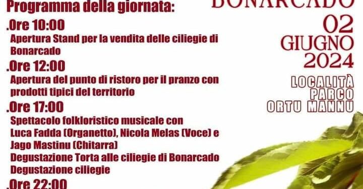 Il 2 giugno, a Bonarcado, la ventesima edizione de “Sa Cariasa Bonarcadesa”